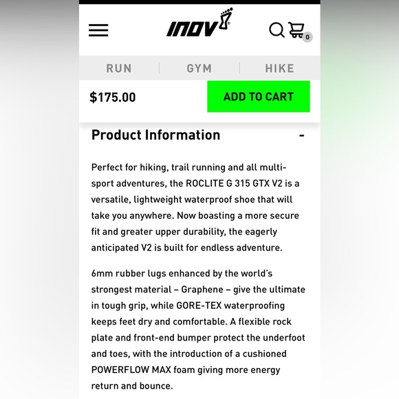 Men’s Inov8 Roclite 315 - Picture 7 of 7